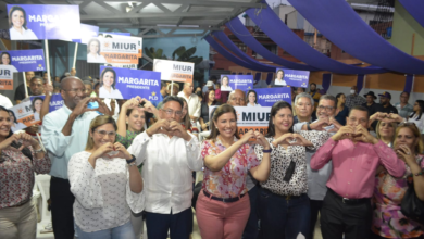 Photo of SANTIAGO: Margarita Cedeño recibe apoyo de dirigentes PLD