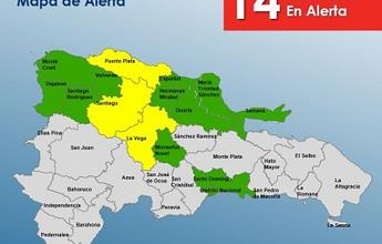 Photo of COE aumenta a 11 las provincias en alerta verde y 3 en amarilla
