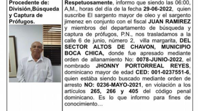 Photo of La captura de Johnny Portorreal fue en un allanamiento en Boca Chica