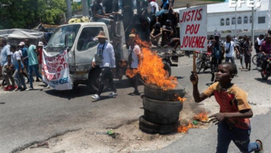 Photo of Haitianos exigen justicia en las calles un año después del asesinato de Moise