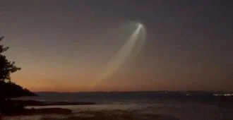 Photo of Cohete Falcon 9 de SpaceX es captado desde RD