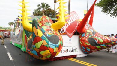 Photo of La alegría y el colorido con el carnaval de Sto Dgo